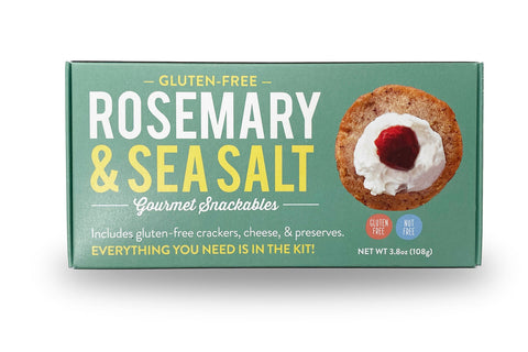 Gluten-Free Rosemary & Sea Salt Crackers