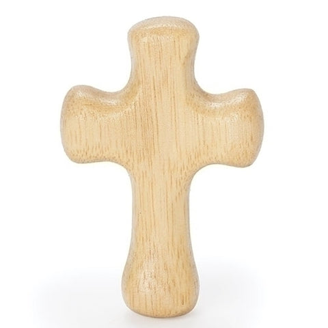 2.5" Mini Wood Comfort Cross