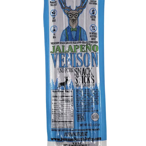 4 oz. Venison Jalapeno Snack Stick Multi-Pack