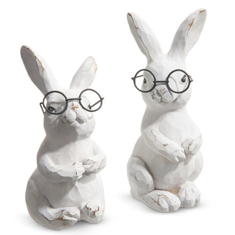 5.75" Bunny with Glasses
