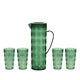 Plastic Pitcher & Glasses Set