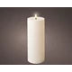 White LED Wick Candle-Outdoor