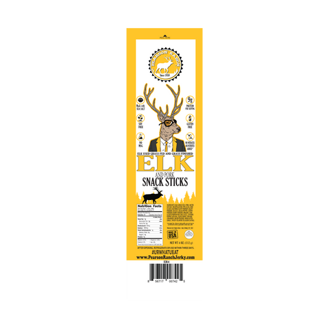4 oz. Elk Hickory Snack Stick Multi-Pack