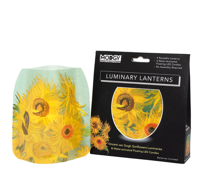 Vincent Van Gogh Sunflowers Luminary