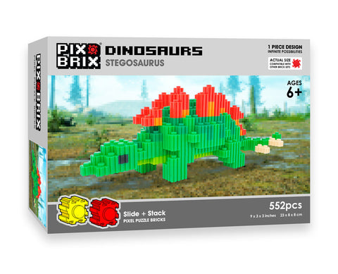 Stegosaurus Dinosaur Brix