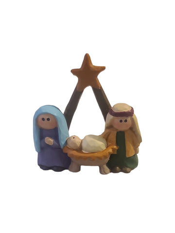 Holy Family w/ Star Ornament