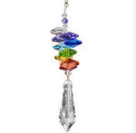 Icicle Crystal Rainbow Cascade Suncatcher