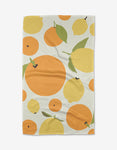 Sunny Lemons & Oranges Kitchen Tea Towel
