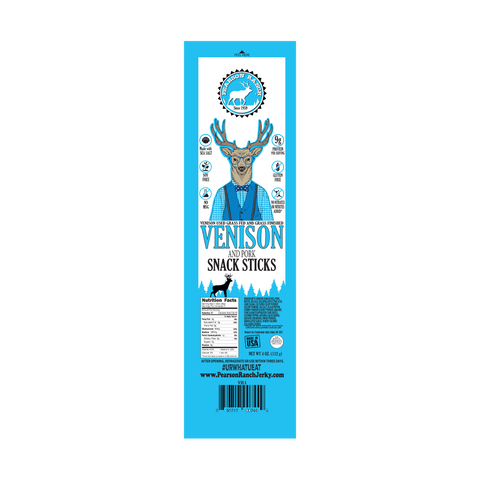4 oz. Venison Hickory Snack Stick Multi-Pack