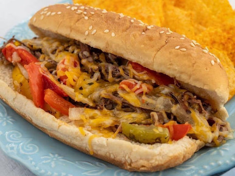 Philly Cheesesteak Sandwiches Crockstar Meal