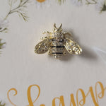 Gold Bee Pins