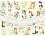 Kittens Embossed, Die-cut Boxed Note Cards