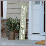 Welcome-Hydrangea Porch Board