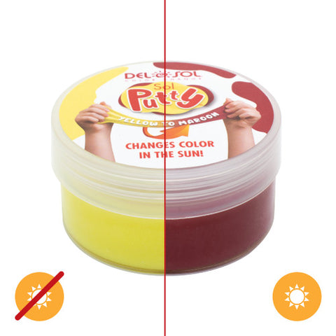 Yellow to Red Putty