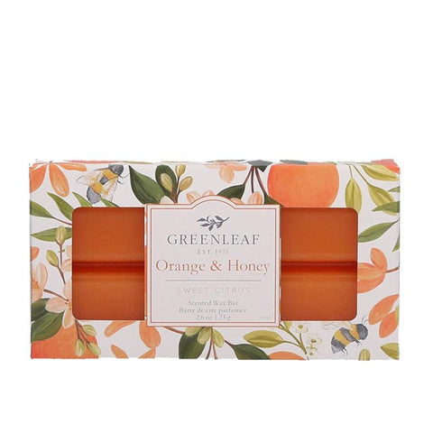 Orange & Honey Scented Wax Bar