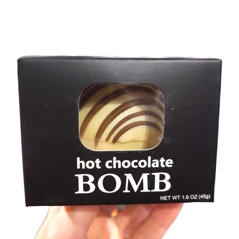 White Chocolate Cocoa Bomb
